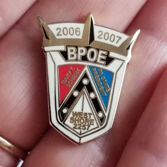 BPOE enamel pin West Shore 2257 Elks Lodge 2006 2007 - Picture 2 of 11
